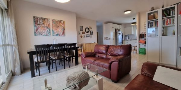 Living and Dining Area | Apartment on Nachal Nachshon - RBS Aleph, Beit Shemesh