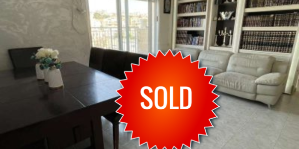 Property SOLD in Ramat Beit Shemesh
