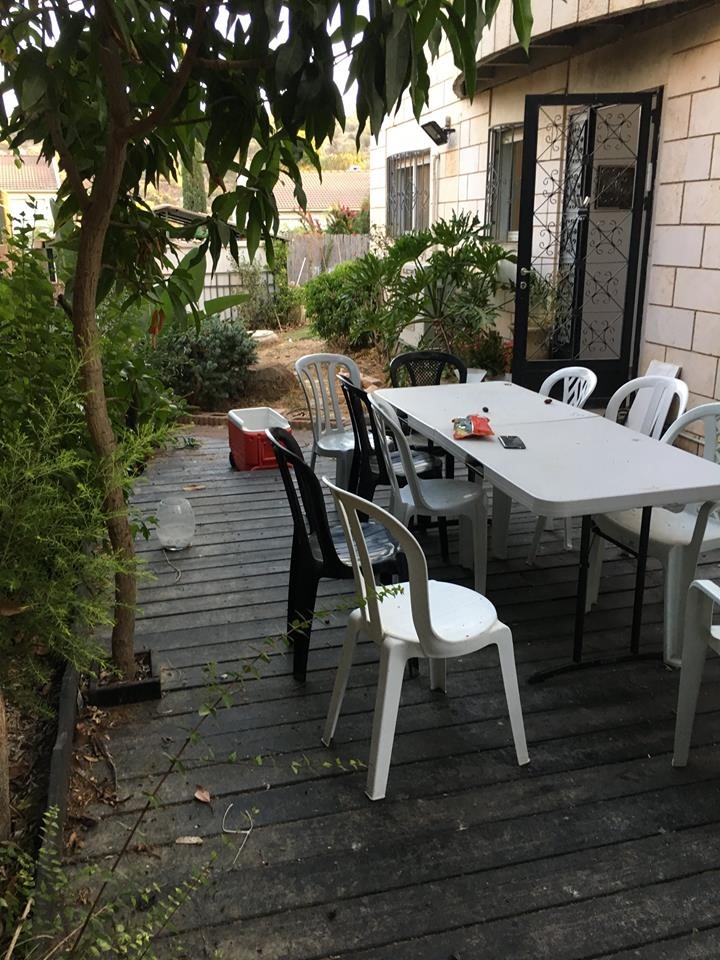 Back Yard Sitting Area